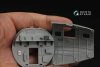 Quinta Studio QDS-48542 Boeing B-17F 3D-Printed & coloured Interior on decal paper (HK models, Eduard) (small version) 1/48